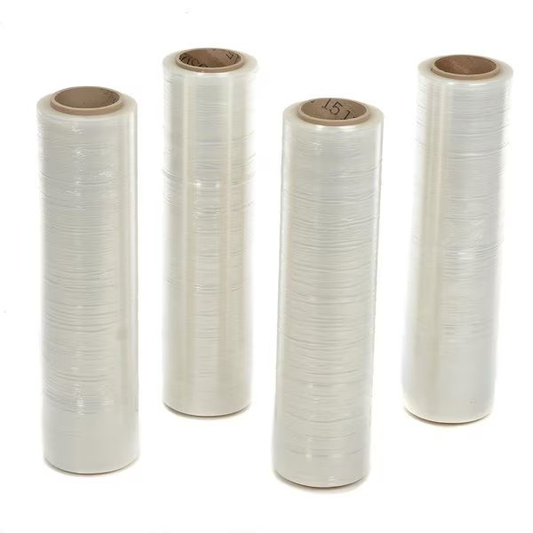 Hybrid Stretch Wrap Film, 47 Gauge, 18 x 1476', Preferred Plastics & Packaging Co.., Mfr#: 18x47x1476'AEP XH